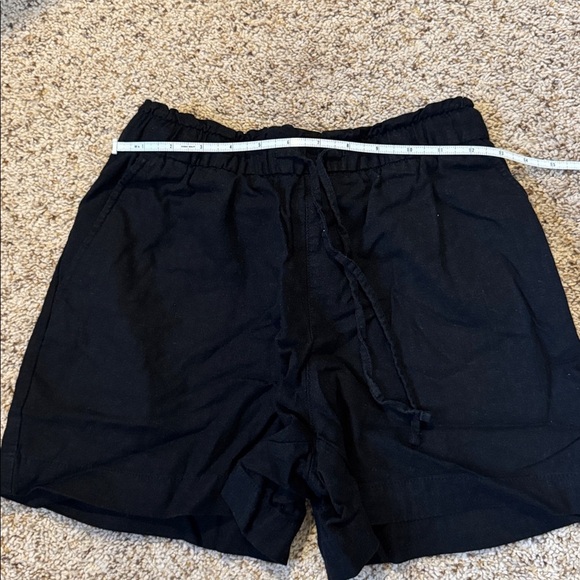 ✨2 for $35 ALL SHORTS!✨ NWOT GAP 4" Mid Rise Pull-On Linen-Blend Shorts XS - Picture 6 of 8